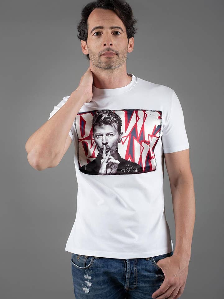 MEN'S T-SHIRT ART DAVID DELUXE for wholesale by Paul Cortese