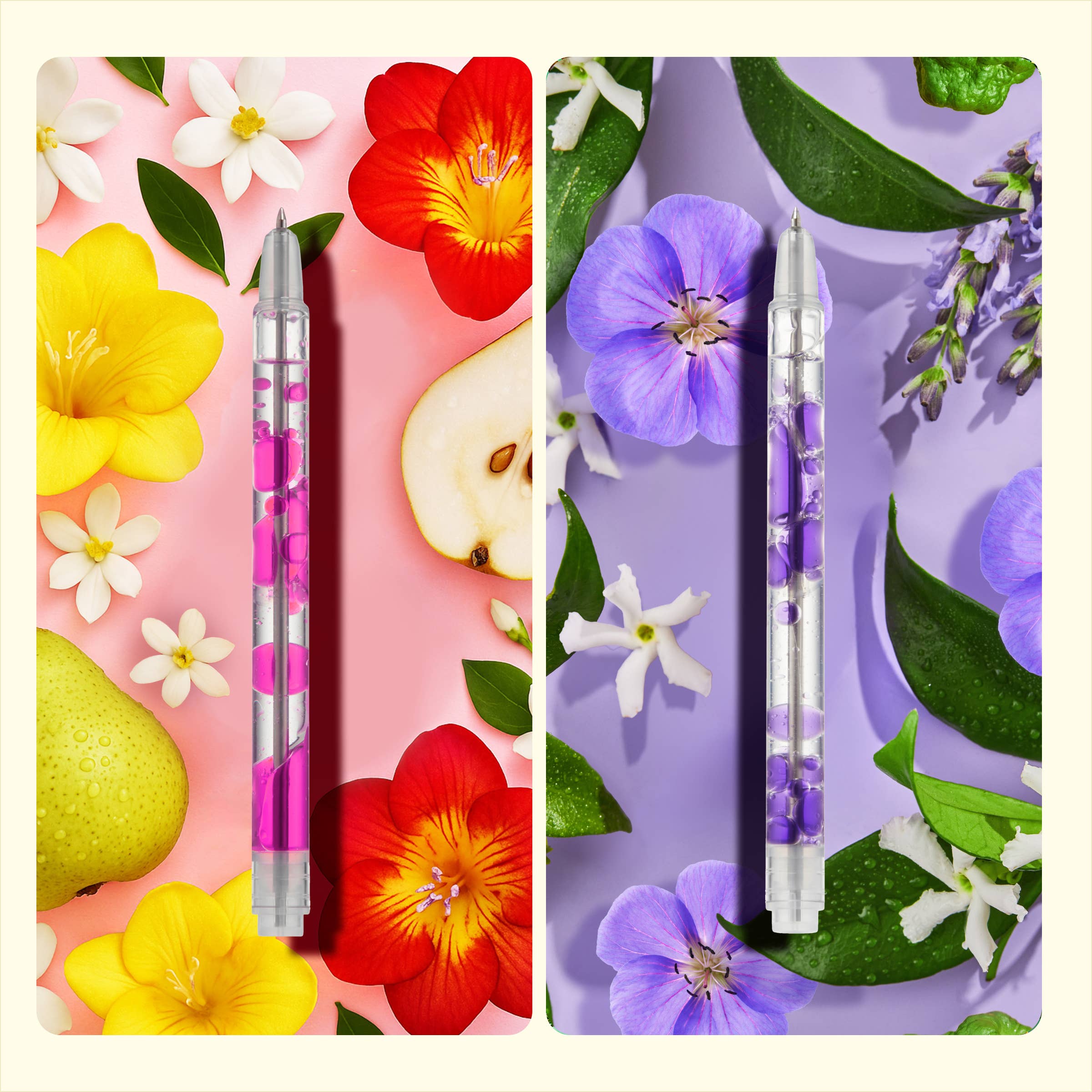 Lifelines - Wholesale Pen - Scented Lava Pens 2 Pk Pink/ Purple1