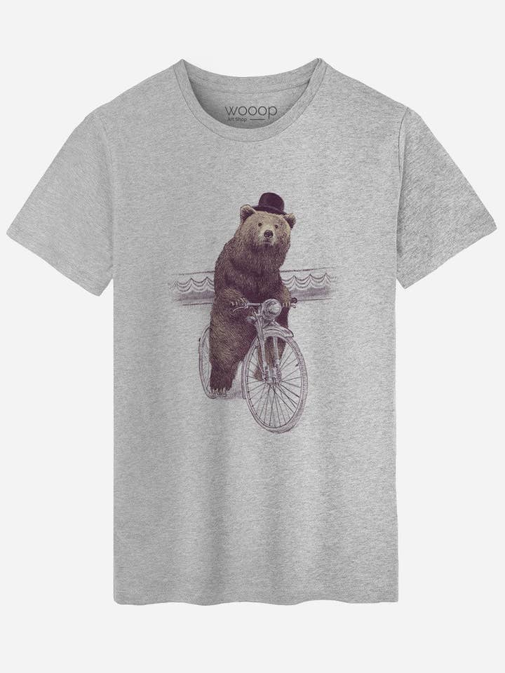 Barnabus Heather Grå T-shirt for engroshandel hos Wooop