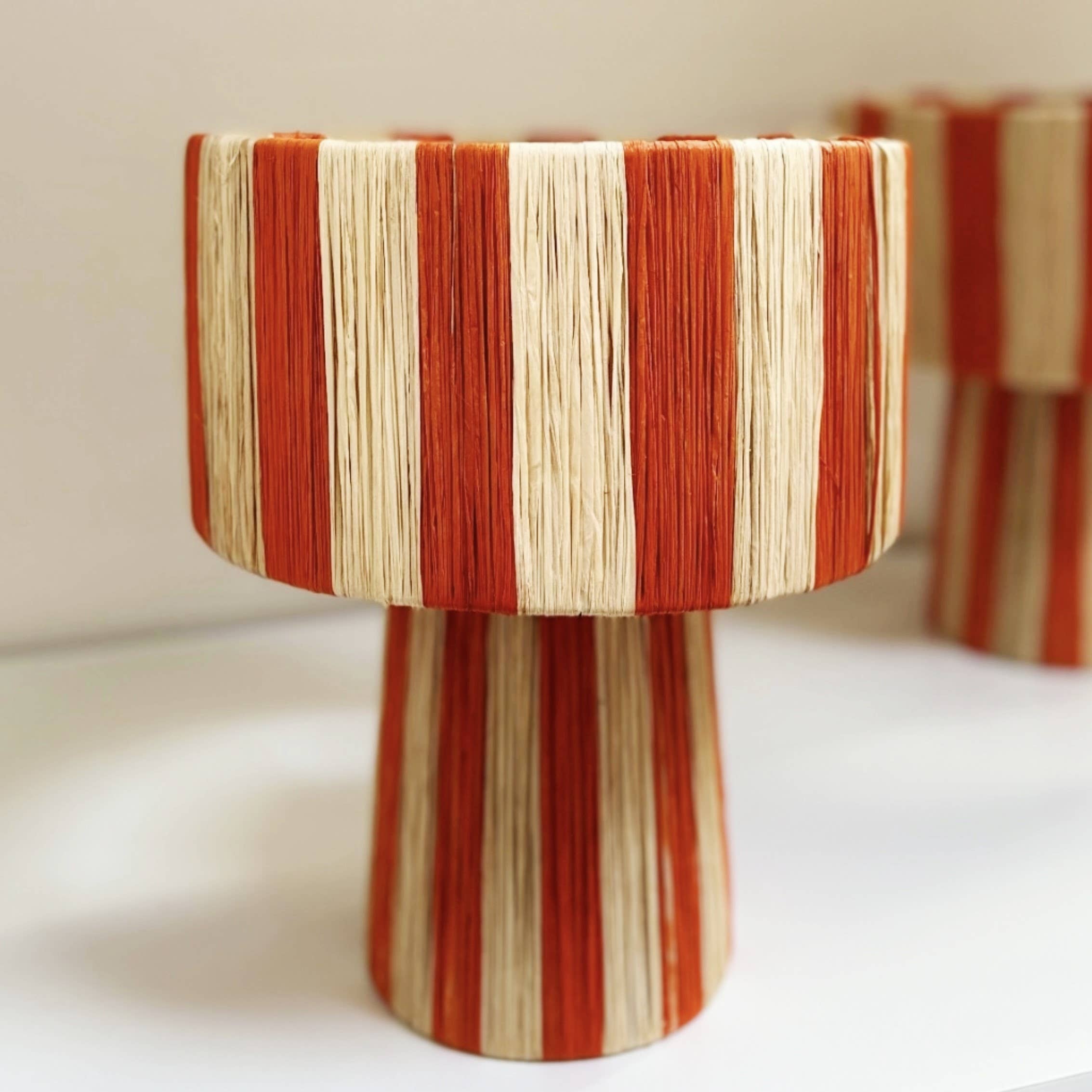 High crafty - Wholesale Accent/Desk Lamp - BAHA Bedside Table Lamp Set – Handcrafted Natural Fiber Lamp1