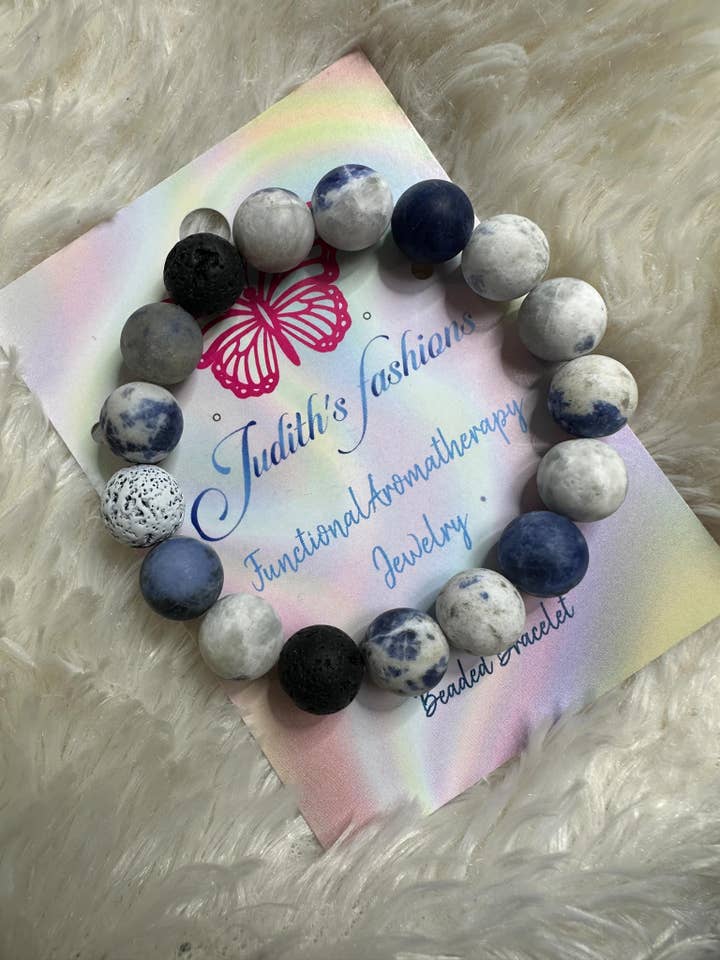 Essential Oil Diffuser Bracelet /Aromatherapy bracelet for wholesale by Judith's Fashion