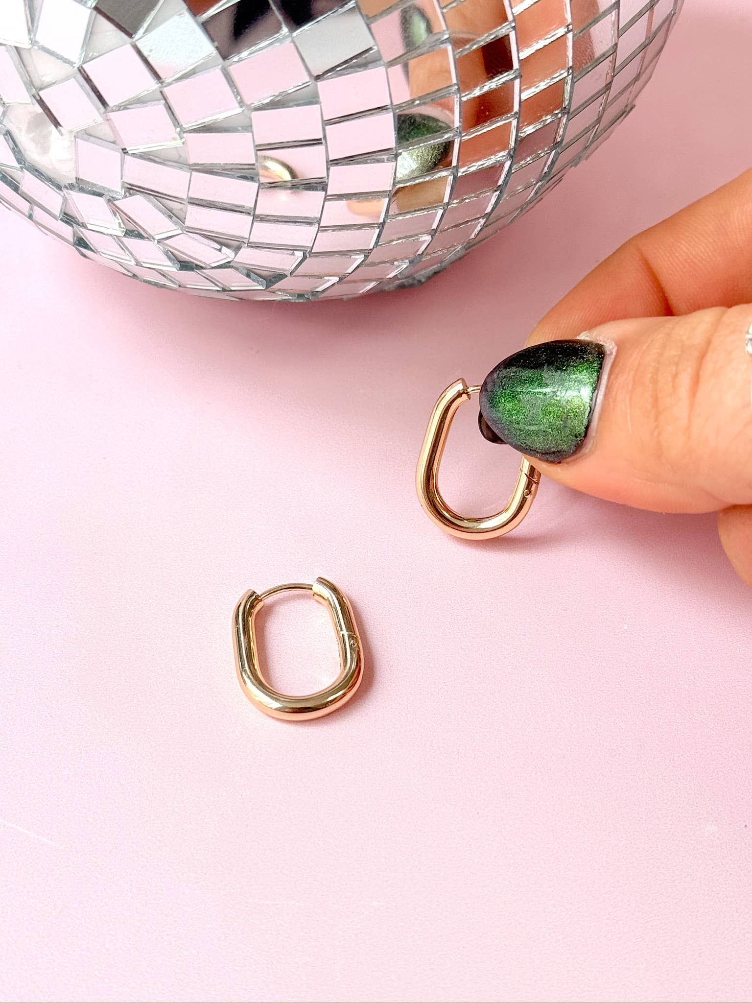 Golden Hour Designs – wholesale Hoop earrings – Squoval Hoops - Simple, Daily Wear, Staple Earrings1