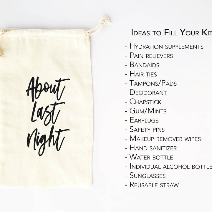 Where There Is Love - Wholesale Party Favor Bag/Box - Hangover Recovery Kit Bags | About Last Night2