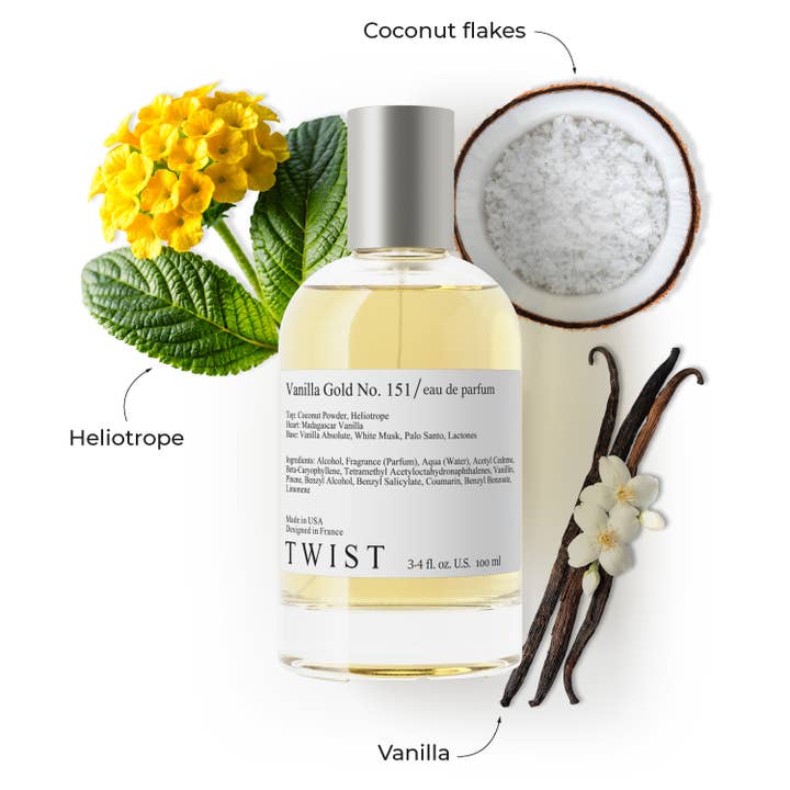 Vanilje Guld Nr. 151 - Inspireret af M. P. Vanilje Guld Parfume for engroshandel hos House of Twist