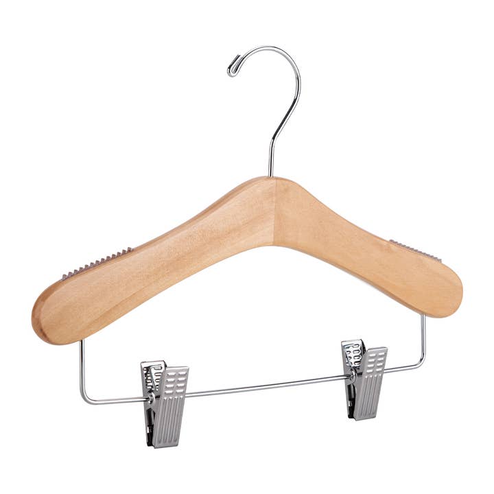 Store Supply Warehouse - Wholesale Clothes Hangers - 12" Wood Children's Skirt and Pants Hangers - Case of 502