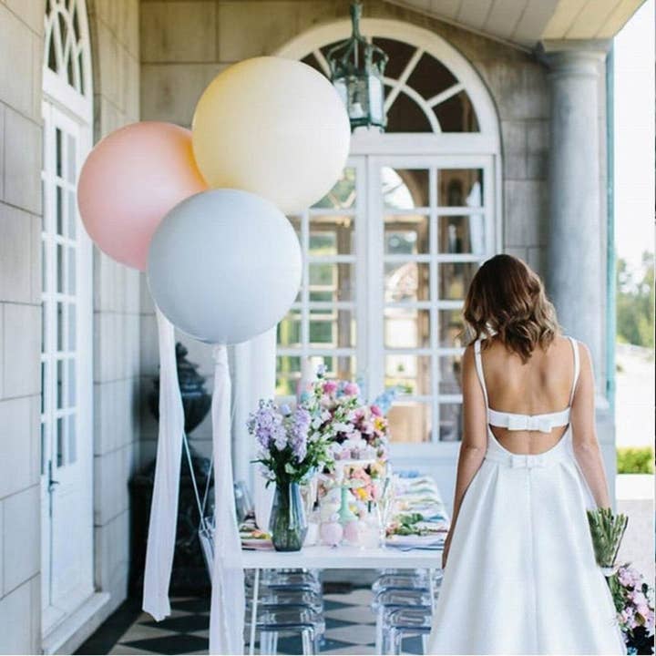 Ellie's Party Supply - Wholesale Balloon - Giant Light Pink Pastel Balloons (36")