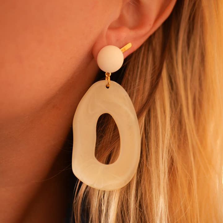 Azeria Création - Vente Boucles d'oreilles pendantes - Boucles d'oreilles Luz5