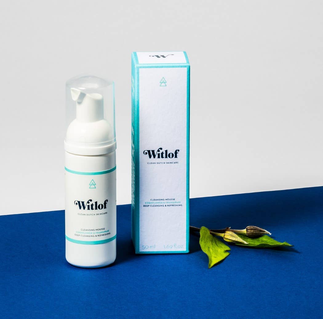 Witlof Clean Dutch Skincare – wholesale Ansiktsrengöring – 50ml Rengöring Mousse1