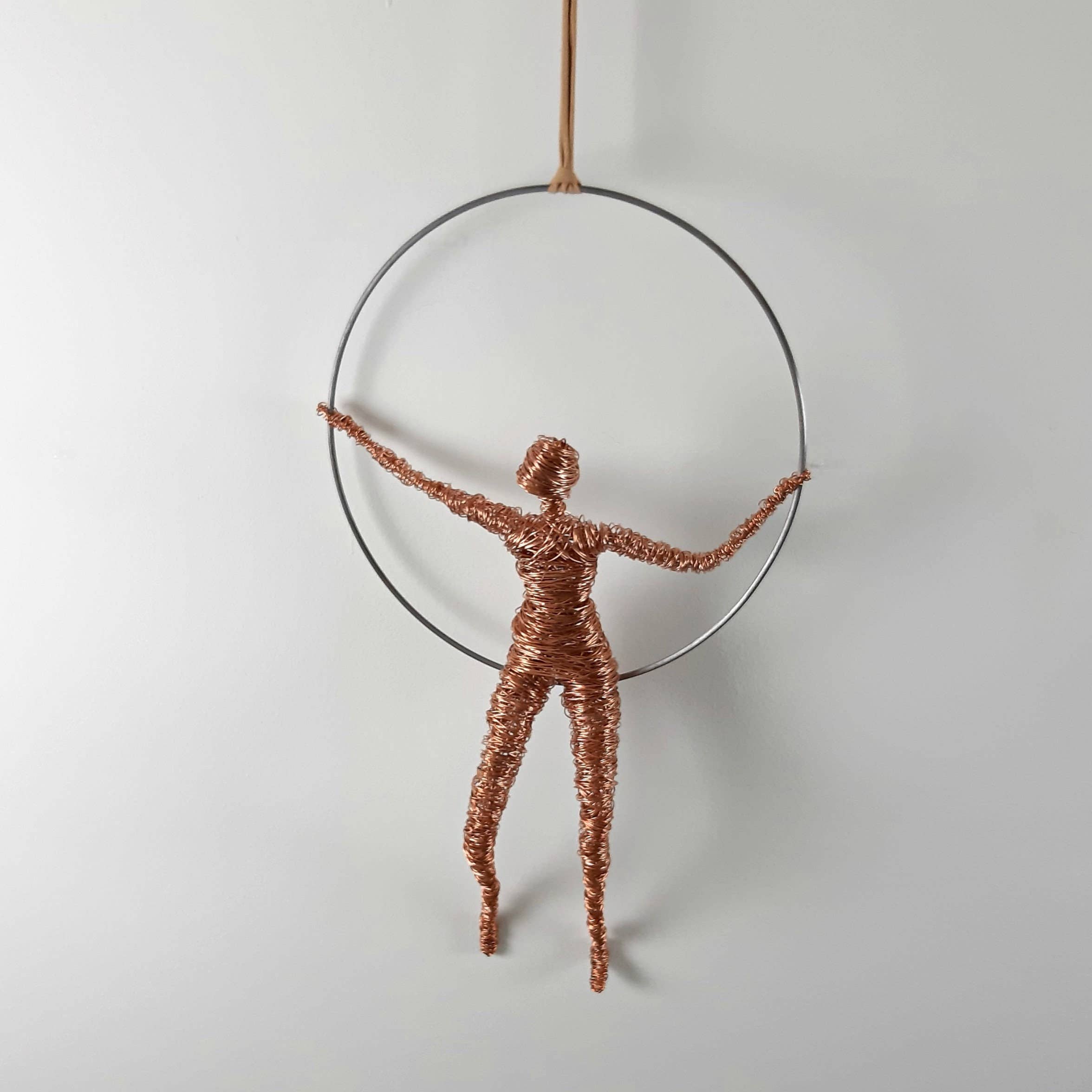 Haritopoulou - Wholesale Sculpture - Aerial Hoop Acrobat, Aerial Yoga Art0