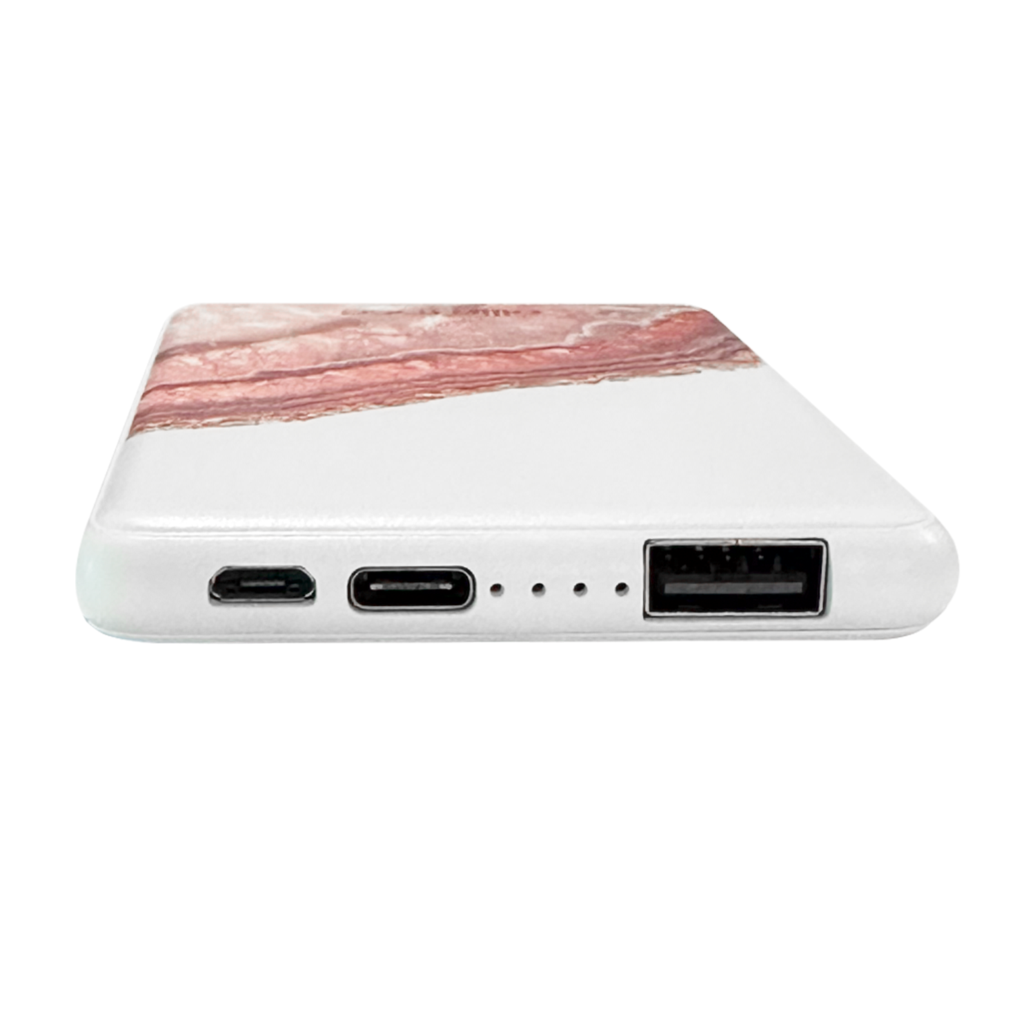 Ellie Rose - Wholesale Portable Charger - Power Bank Charger - Rose Gold Agate3