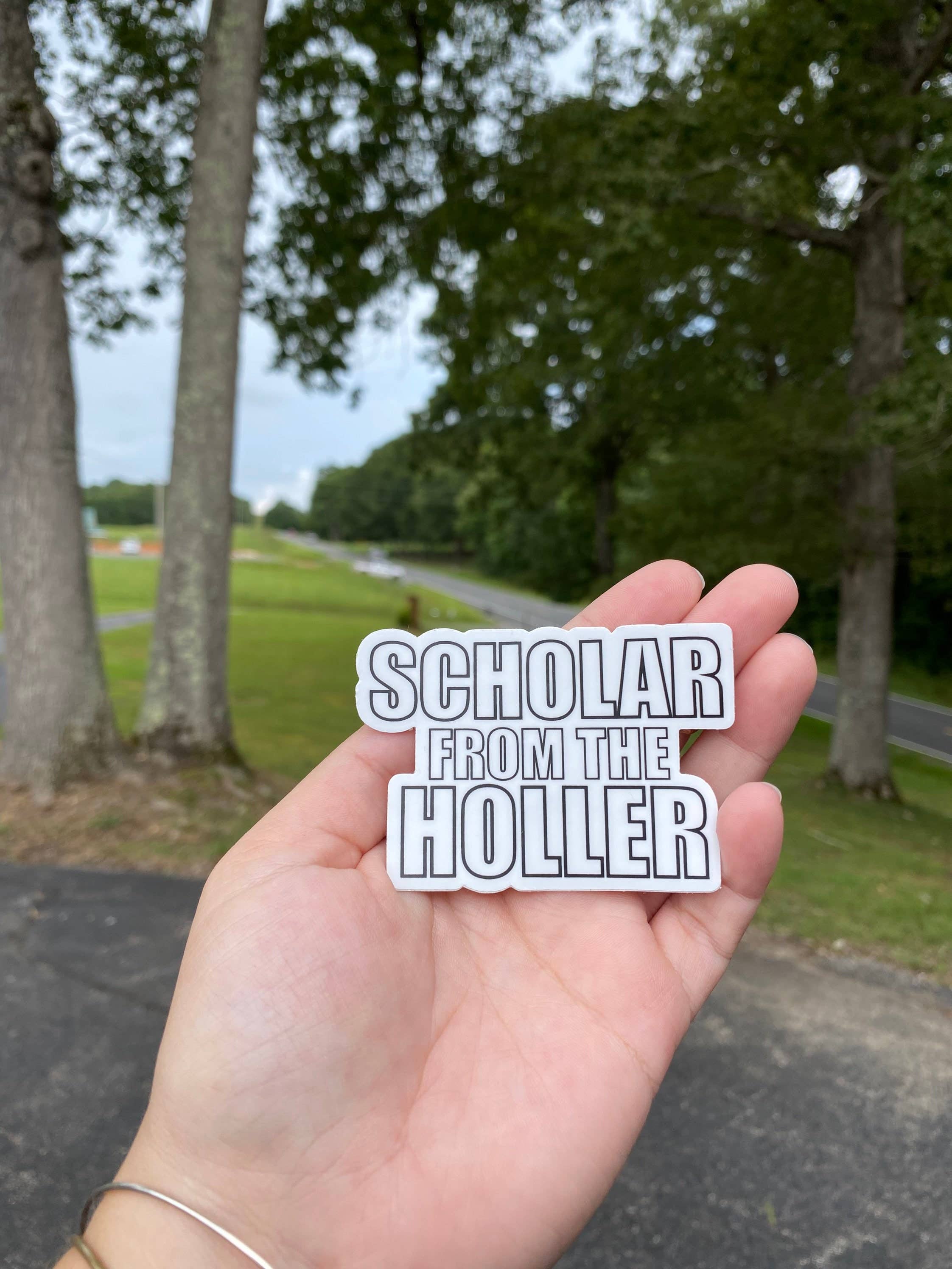 Carolina Pine Prints - Wholesale Sticker - Scholar from the Holler Sticker, mountains, hollers, Gift fo2