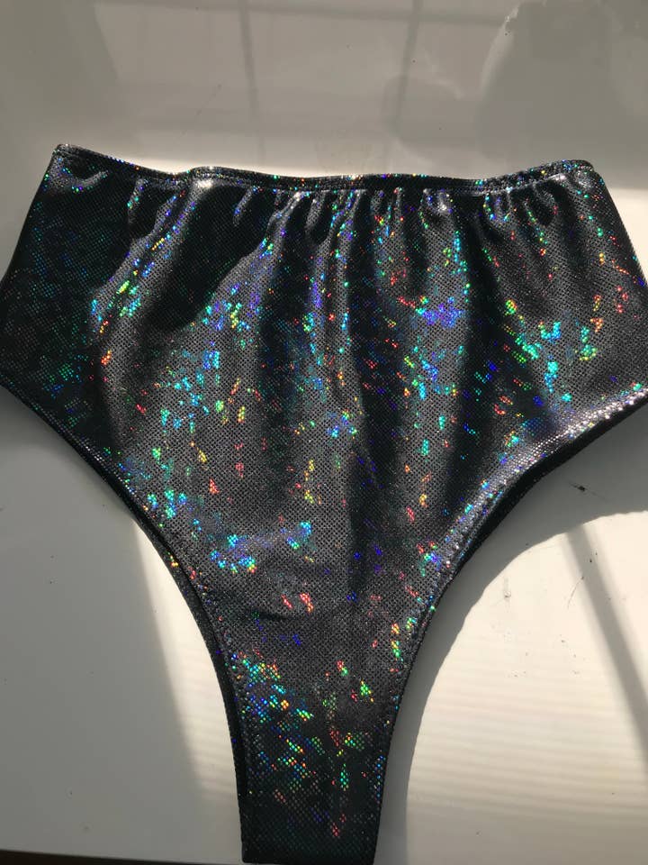 VENDA - Holographic Alto Cós Cheeky Rave, DISPONÍVEIS EM MAIS CORES por atacado de Electric Couture Dolls