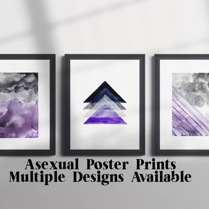 Impressão de orgulho assexual por atacado de Shop Intaglio