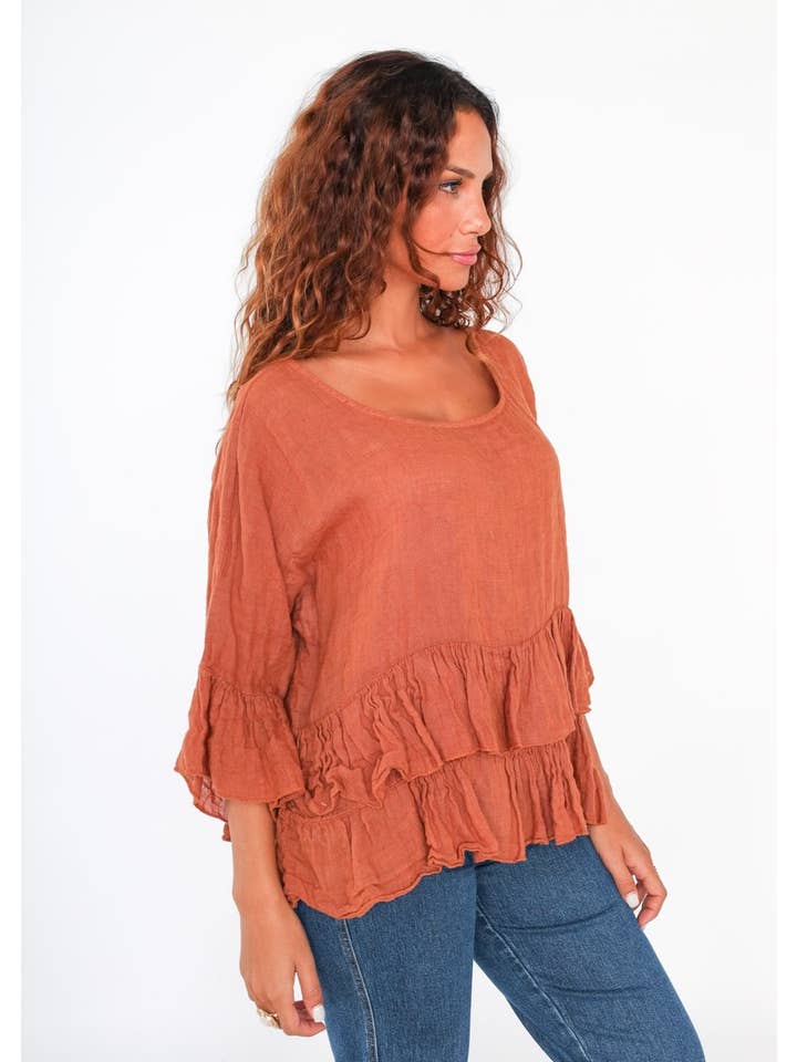 LINEN & COTTON HOUSE – Großhandel Tunika – Damen – LEINENTUNIKA 327917