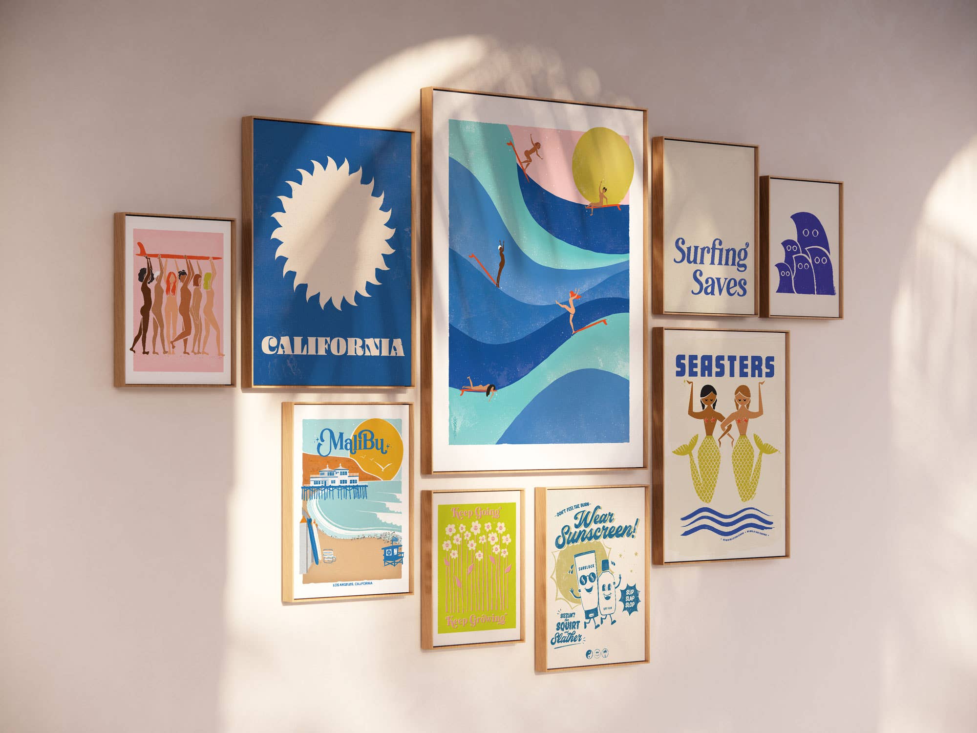 Sunday Arvo Surf Club – wholesale Konsttryck – Surfing sparar5