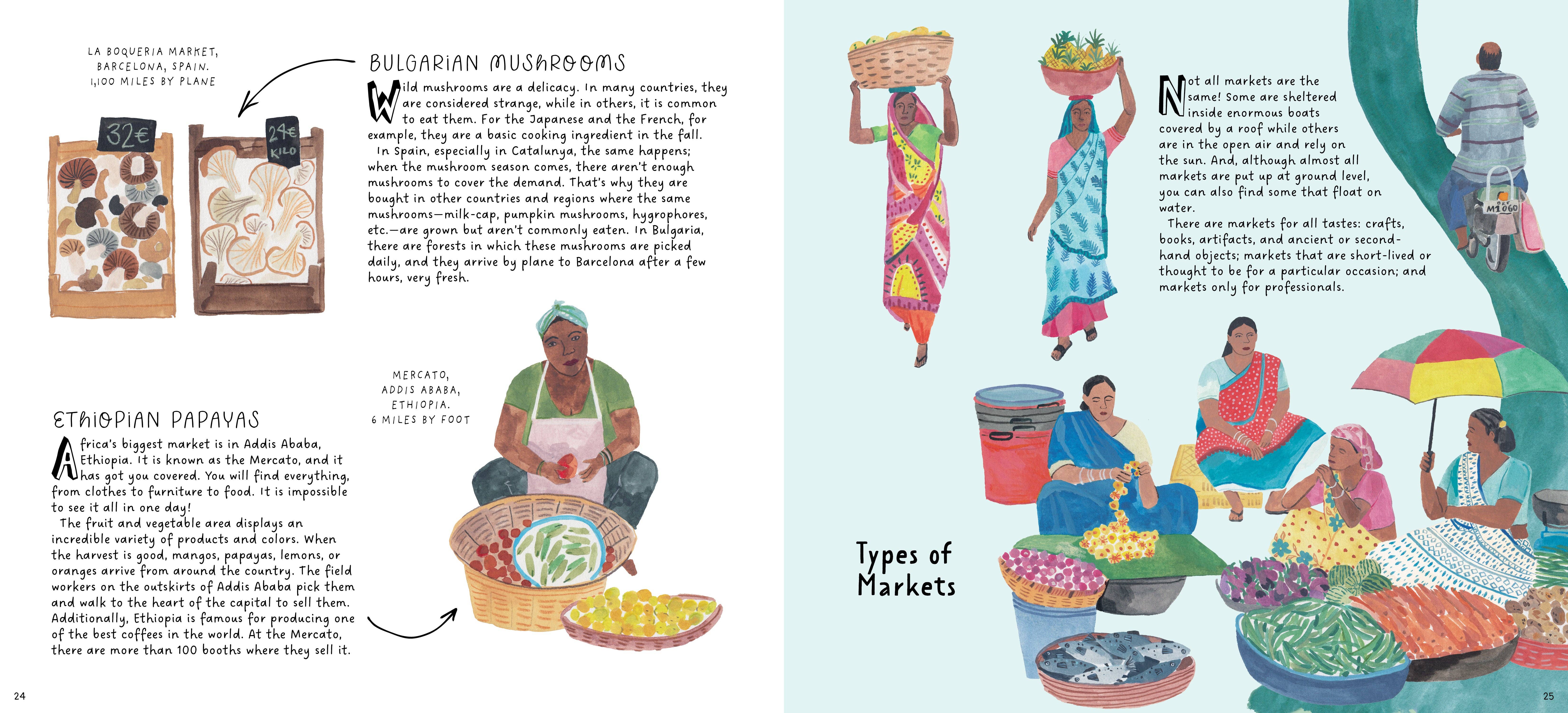 Bushel & Peck Books - Wholesale Preschool Book (3-5) - Markets: A World to Discover11