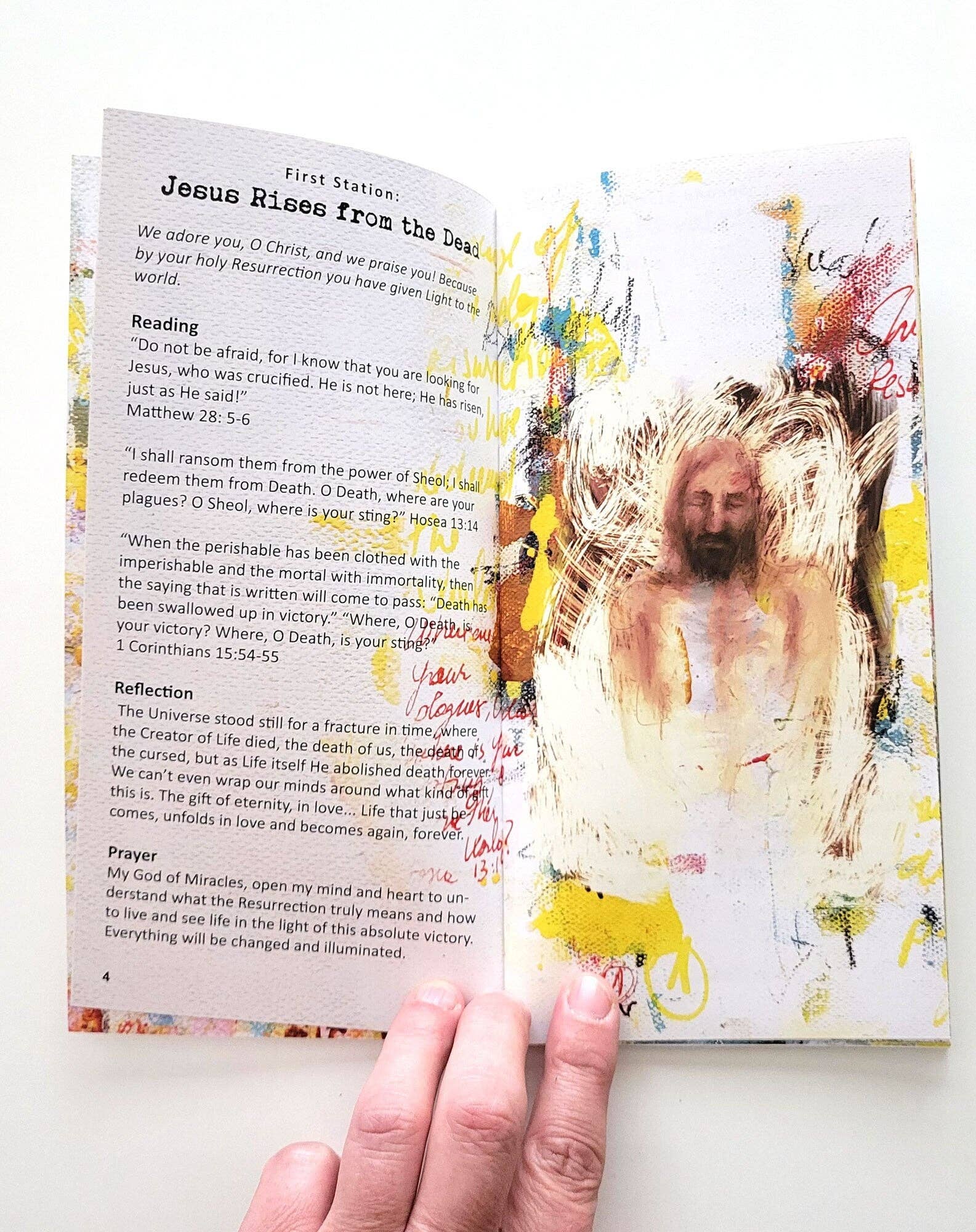 Open Journey - Wholesale Religion Book - The Way of Light - Via Lucis, devotional booklet2