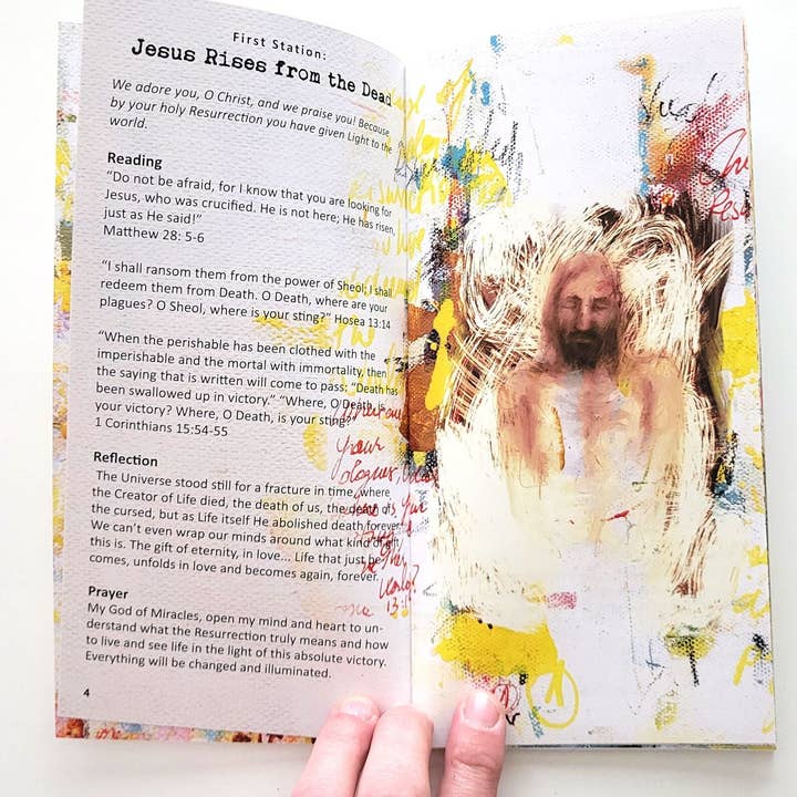 Open Journey - Wholesale Religion Book - The Way of Light - Via Lucis, devotional booklet2