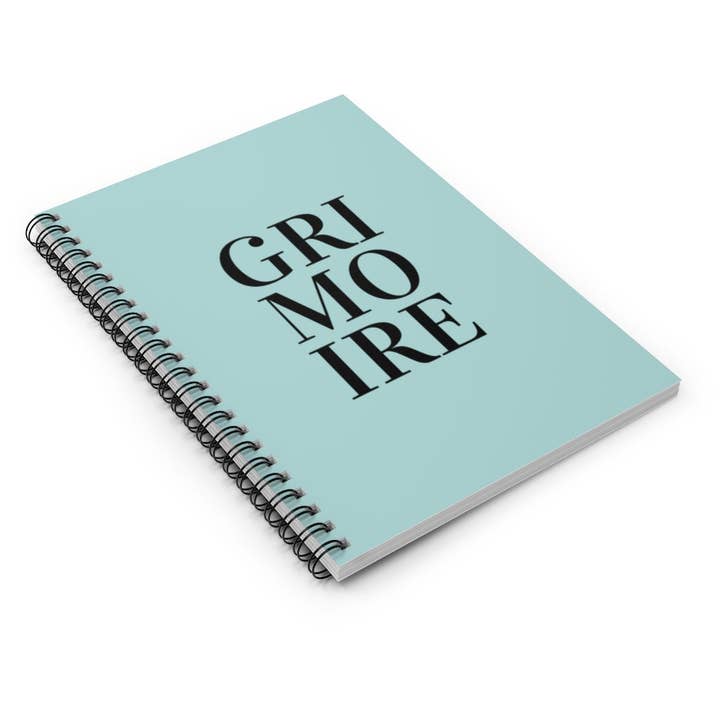 My Grimoire - Spiral Notebook - Ruled Line Journal for wholesale by Modern Design Paper Co.