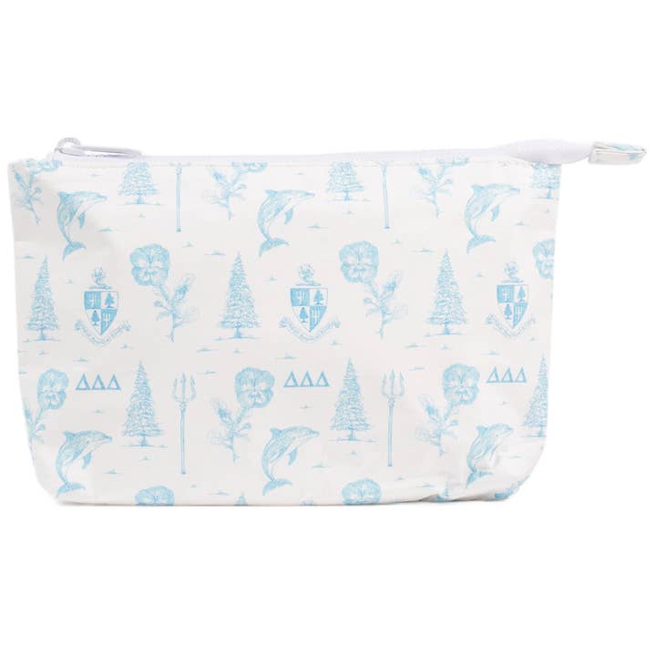 Small Sorority Toile Bag Wholesale for wholesale by Wipstitch