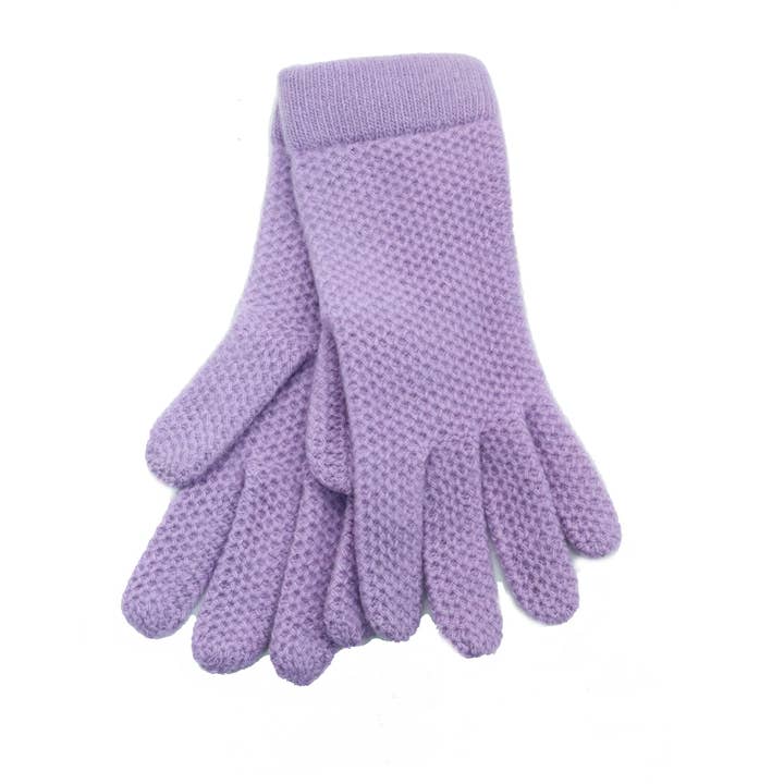 Portolano - Wholesale Gloves - Women's - CASHMERE HONEYCOMB GLOVES