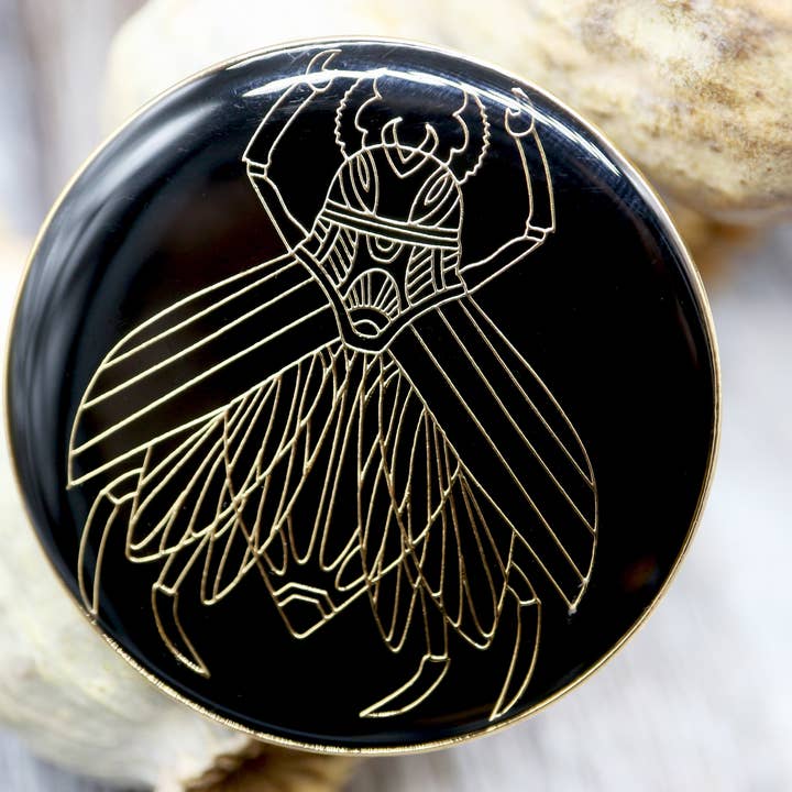 Hannah Hitchman Illustration - Wholesale Lapel Pin/Button - Mechanical Spy Fly Enamel Pin