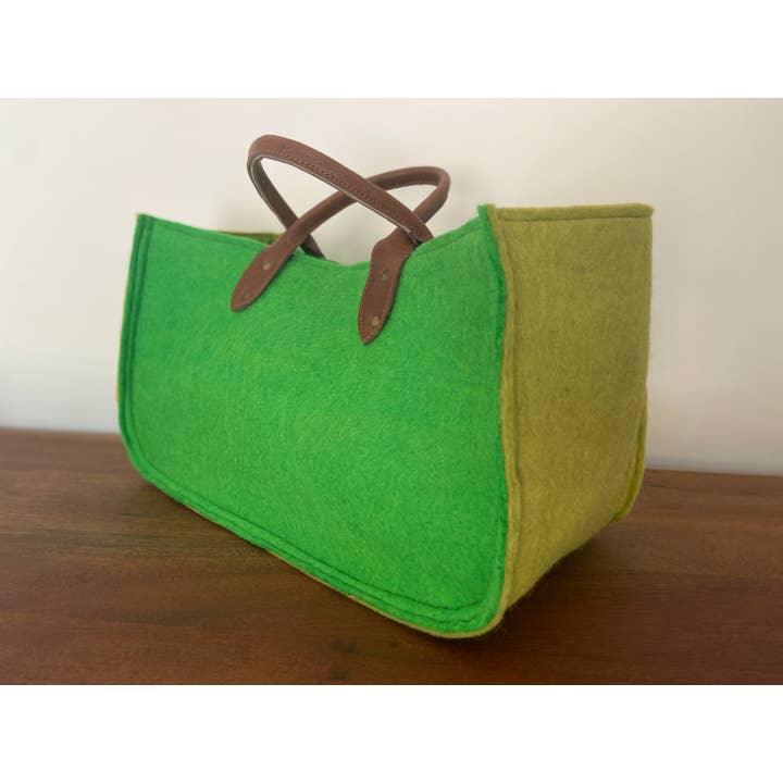Fibres of Life - Wool & Felt - Wholesale Tote Bag - Women's - The Grab-&-Go Carry All | Felt Wool Tote Bag | Soft Yarn Bag3