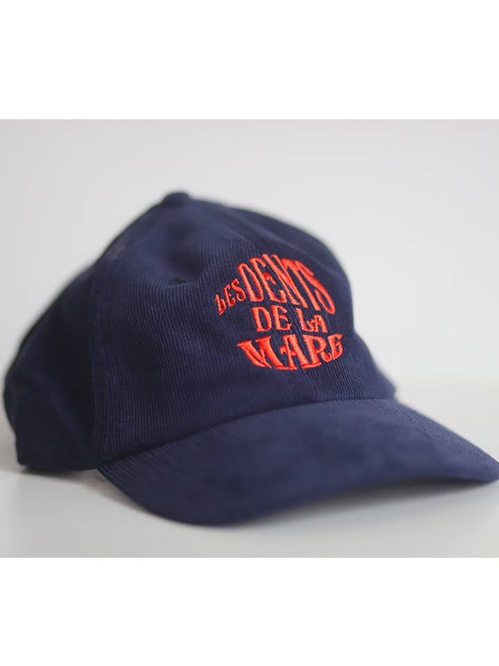 Blue velour cap for wholesale by Ocean Park