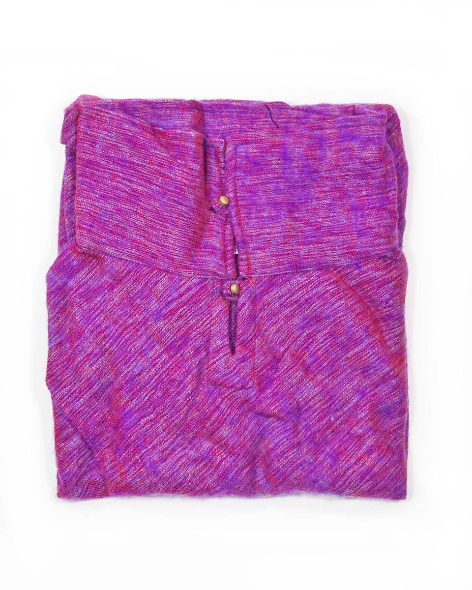 Zig Zag Asian Collection - Wholesale Poncho - Women's - Brushed Woven Poncho 26