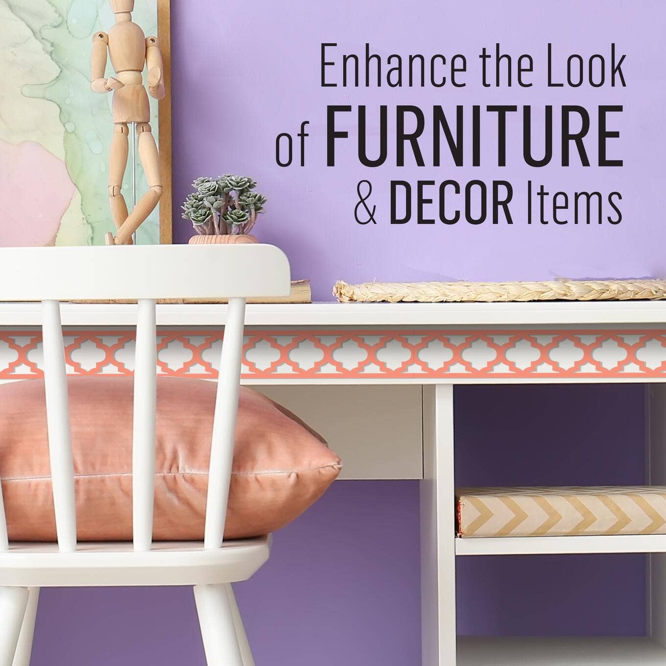 Plaid Crafts - Wholesale Decorative Panel - FolkArt ® Furniture Applique - Classic8