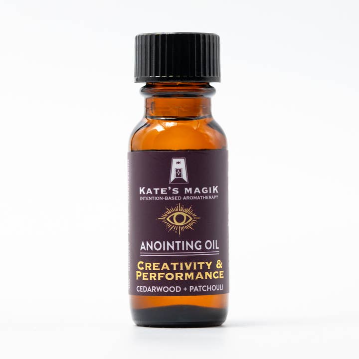 Creativity & Performance Anointing Oil, Cedarwood & Orange for wholesale by Kate's Magik