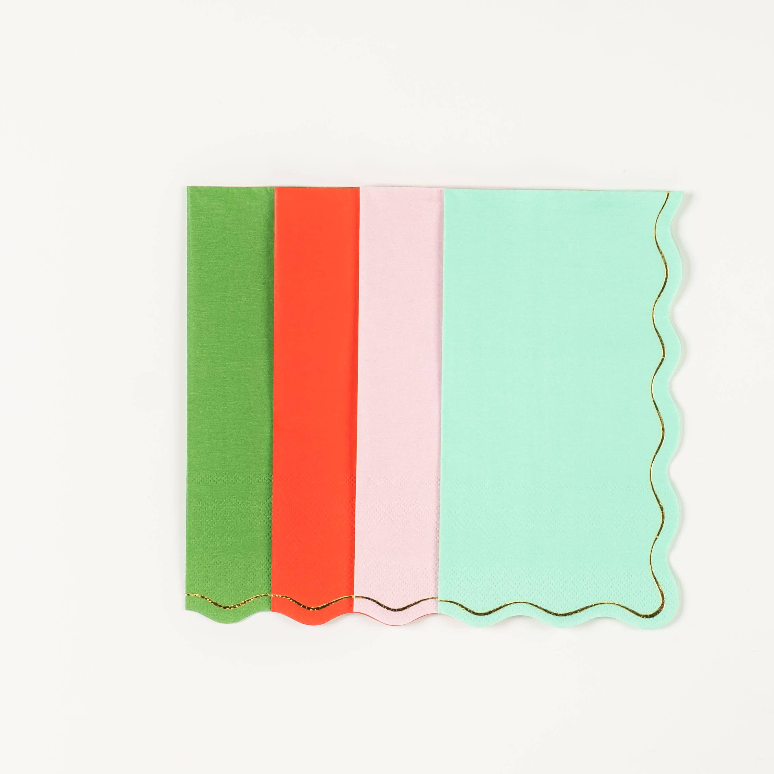 Gatherings by Curated Paperie - Wholesale Disposable Napkin - HOL25-GT4- Holiday Cheerful Guest Towels5