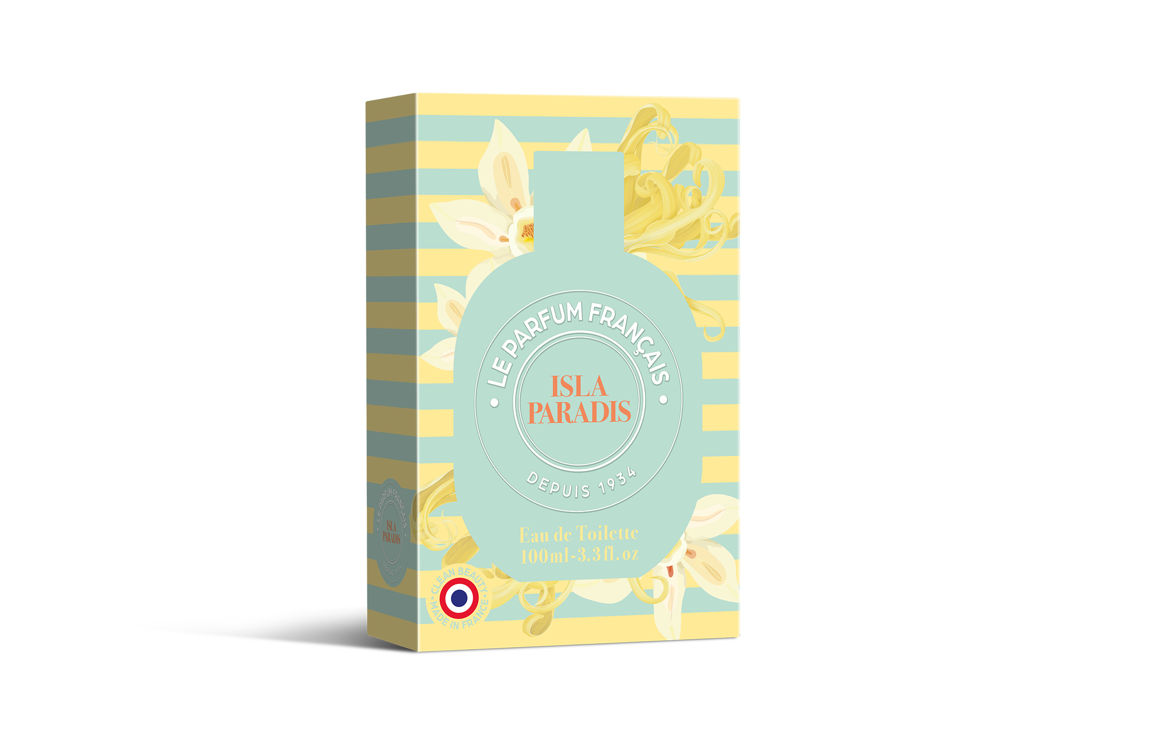 Le Parfum Français - Distributed by Scents of Europe - Wholesale Perfume/Eau de Toilette - ISLA PARADIS Eau de Toilette 3.5 floz2