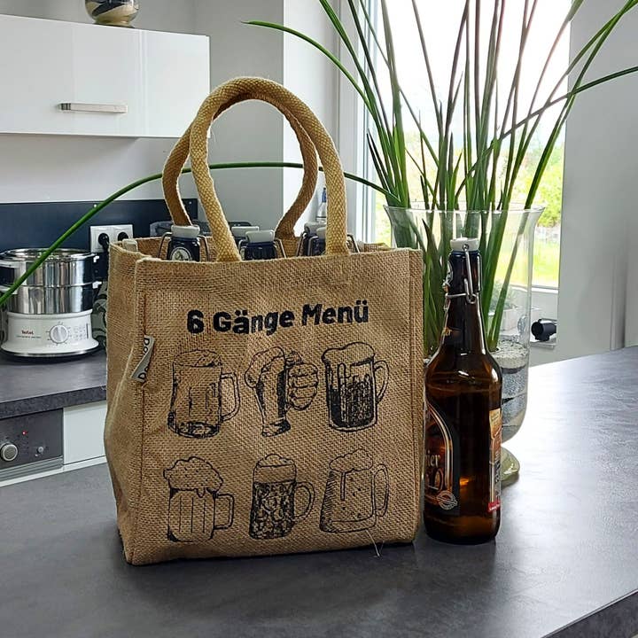 Sunsa - Wholesale Wine Tote - bottle bag. Vegan beer carriers or cans & bottle carriers14