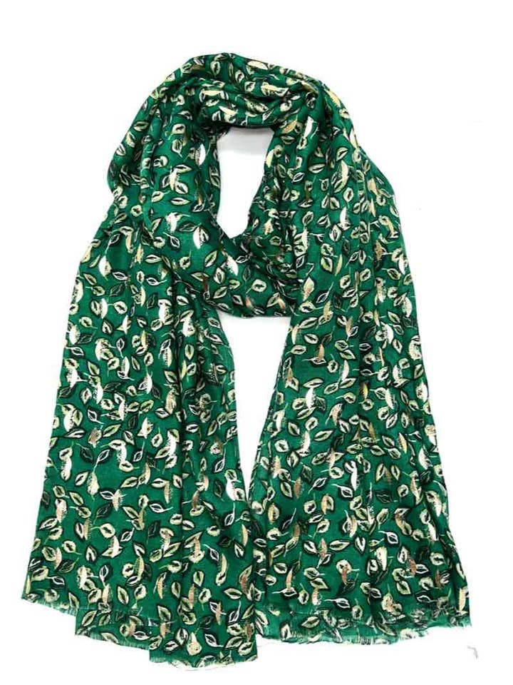 HH-40 shiny scarves for wholesale by LINETA