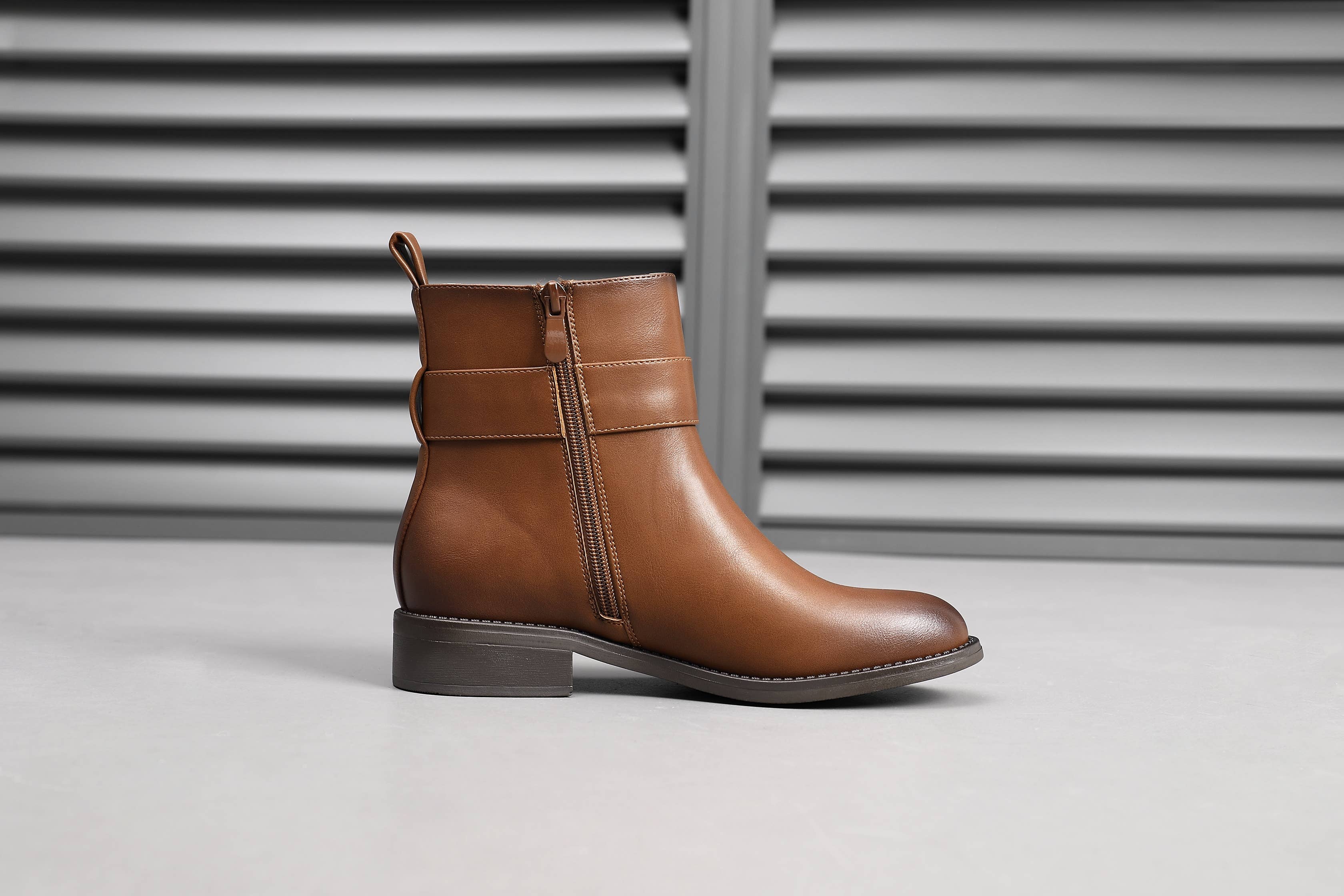 Top Staka – wholesale Stövletter – Baby – A2353 Ankelstövlar med spänndetalj15