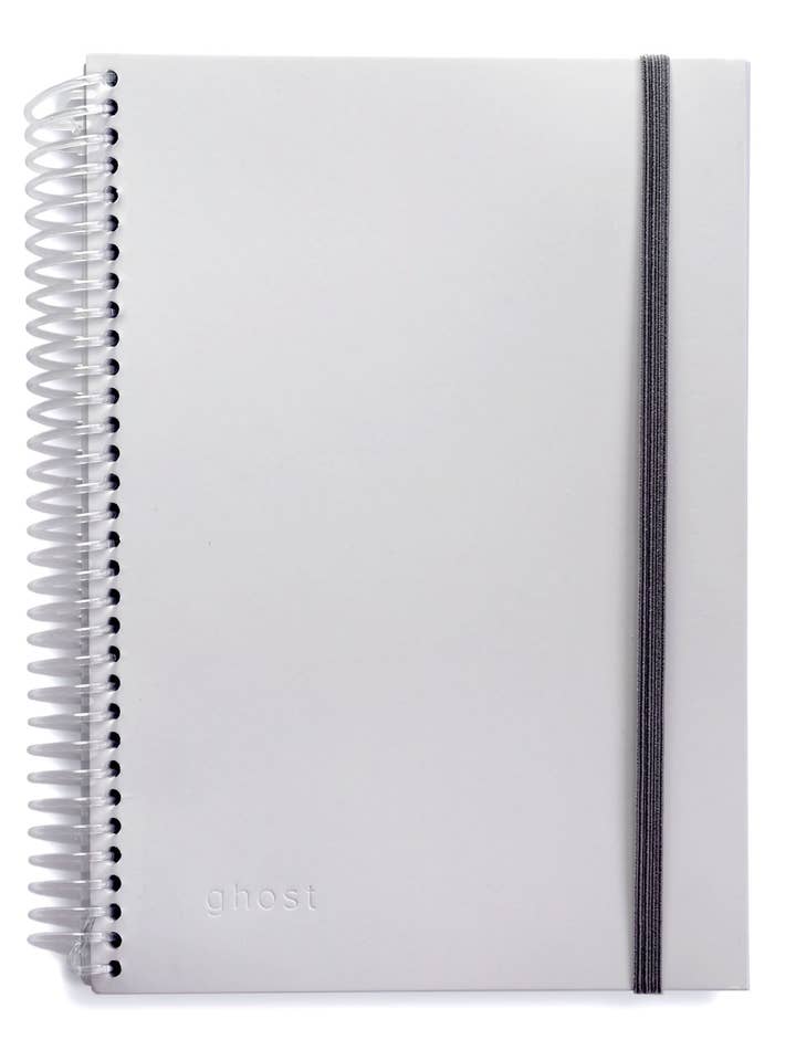 Ghost Paper Spiral Notebook for wholesale by Ghost Paper