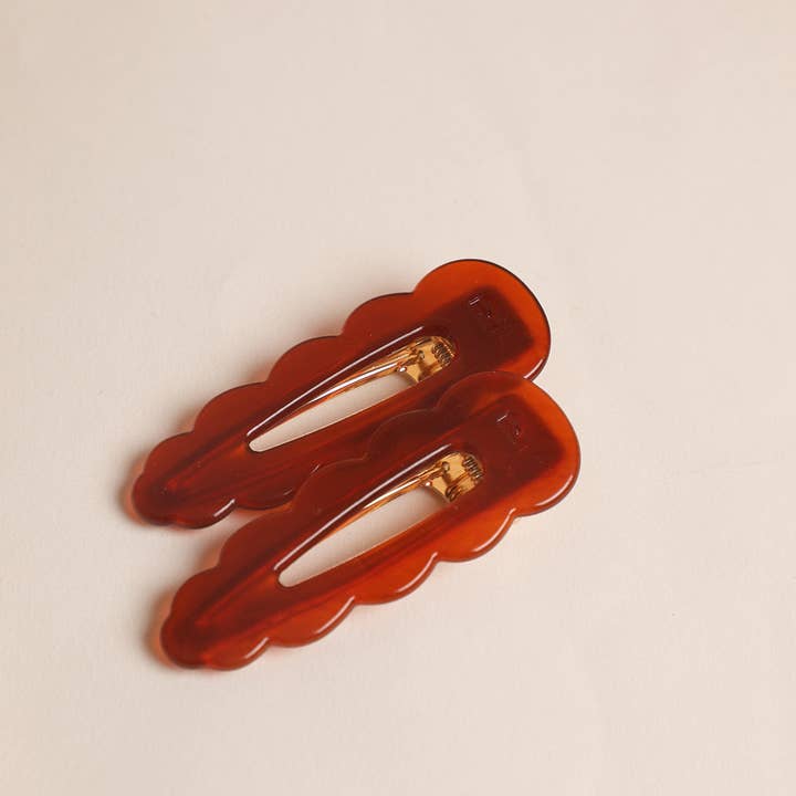 Peignee Paris - Wholesale Hair Clip - Women's - Signature Hair Clips - Moulin Rouge (Pair)1