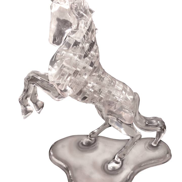 Deluxe Crystal Puzzle - Black Stallion for wholesale by University Games