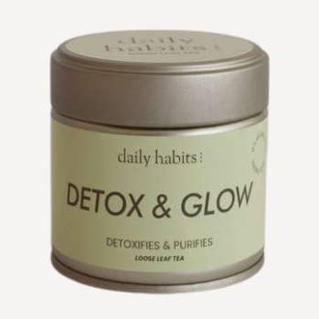 Thé en feuilles détachées Detox & Glow (1oz) pour la vente par Daily Habits