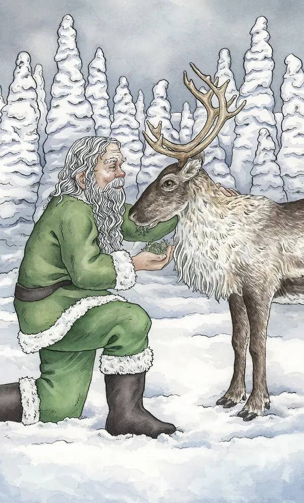 Cardshouse - Wholesale Tarot Cards - Yuletide Tarot Cards Llewellyn3