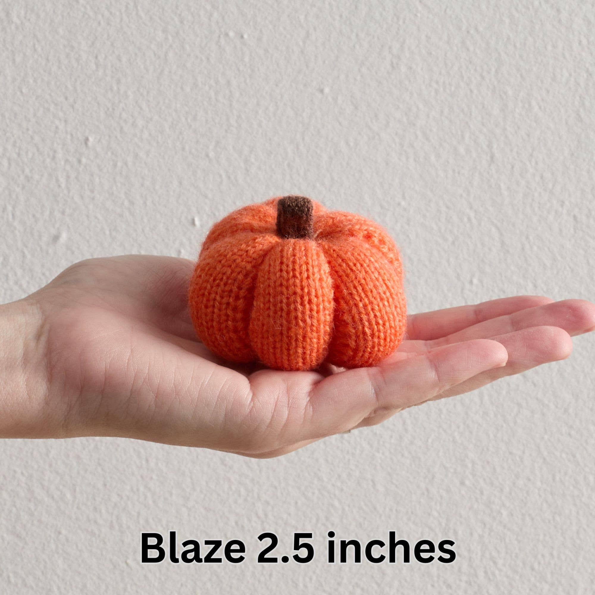 Your Heart's Content - Wholesale Decorative Tabletop Object - Cozy Pumpkins, Variegated Knit Yarn Colors, Handcrafted Gift10