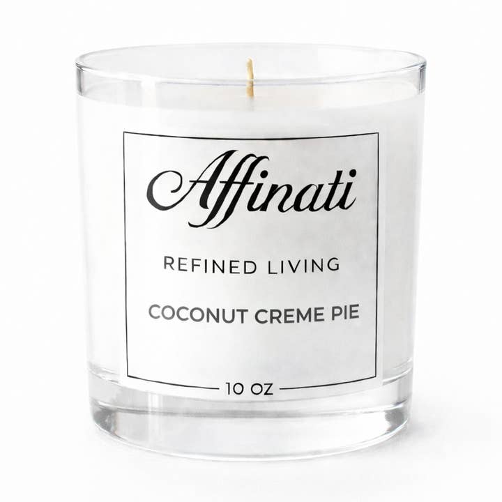 Affinati - Wholesale Jar/Filled Candle - Coconut Creme Pie Original Candle0