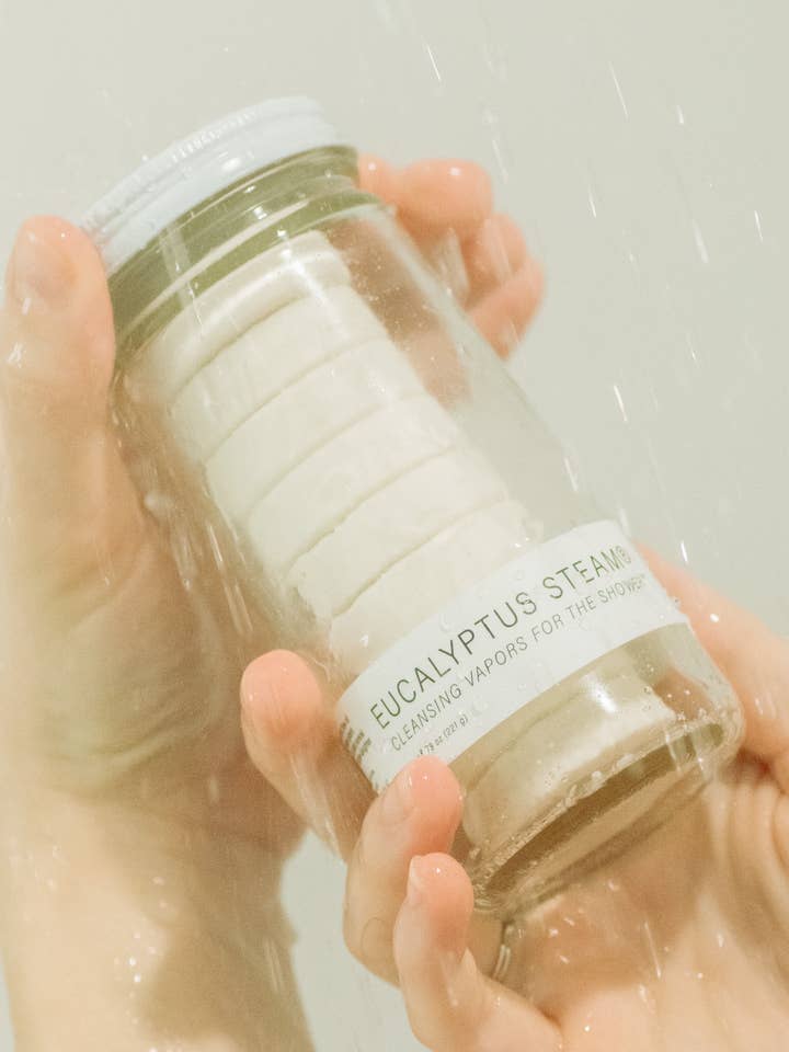EUCALYPTUS STEAM® Cleansing Vapors for the Shower® - Normal Jar - No Tox Life for wholesale by No Tox Life