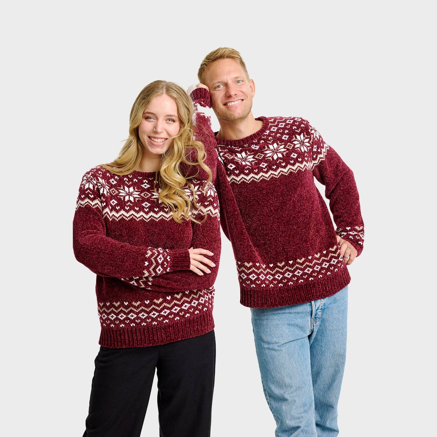 Happy Seasons – Engroshandel Pullover - Dame – The Nordic Christmas Sweater – Women1