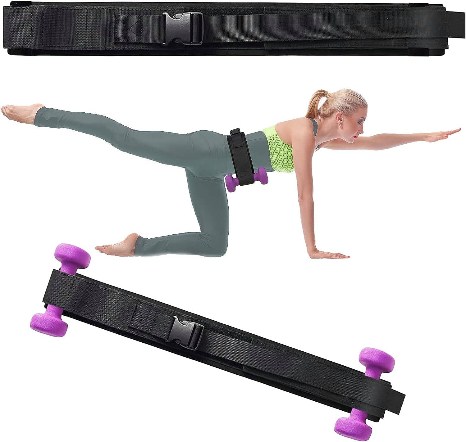 VIGOR - Wholesale Fitnessapparatuur - Verstelbaar heuptraining Squat Glute Bridge Pad Heupgewicht14