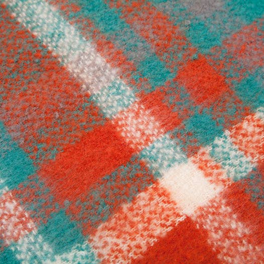 Dipped Shop - Wholesale Scarf - Women's - Tassel Plaid Vintage Scarves DPKS121810