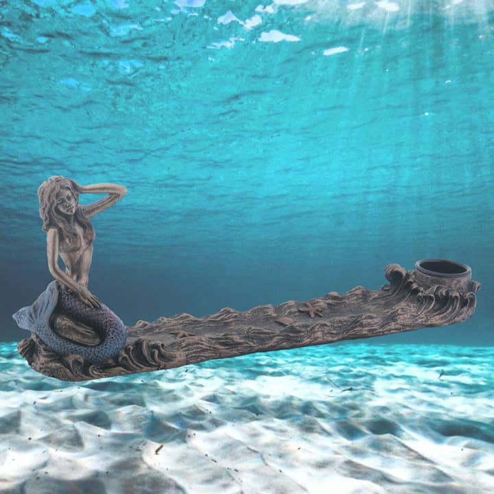 Mermaid Incense Burner for wholesale by Pacific Trading
