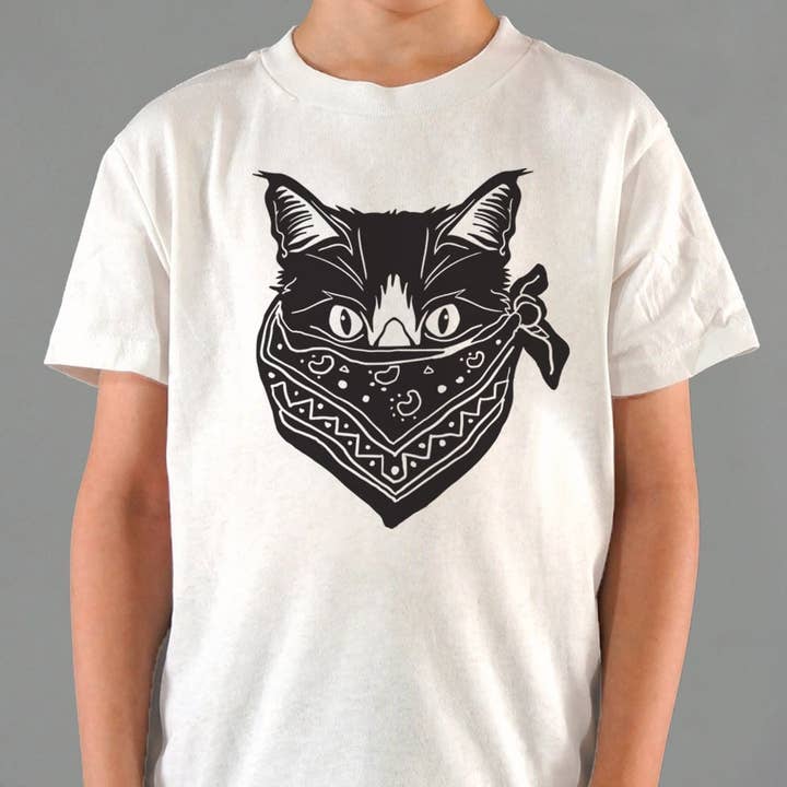 T-shirt Quarantine Cat pour enfant pour la vente par 6DS