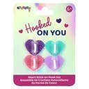 HEART STICK-ON HOOK SET for wholesale by Iscream